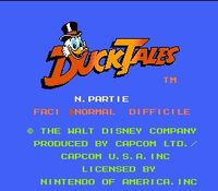 Duck Tales sur Nintendo Nes